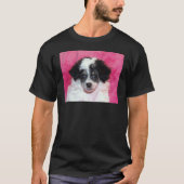 Phantom/Parti Poodle Puppy Face T-shirt (Voorkant)