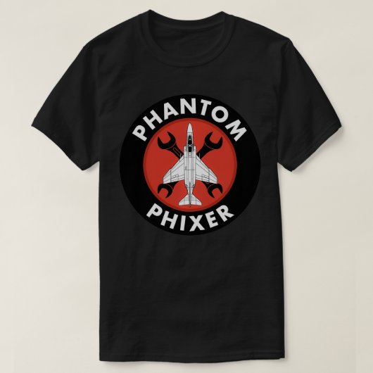 Phantom Phixer F4 Phantom T-shirt (Design voorkant)
