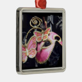 Phantom Pink Metalen Ornament (Rechts)