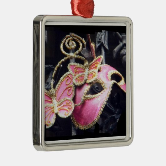 Phantom Pink Metalen Ornament (Rechts)