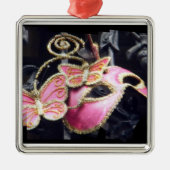 Phantom Pink Metalen Ornament (Voorkant)