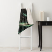 Phantom Pirate Skull – Dark Fantasy Reaper Fleece Sherpa Deken (In situ)