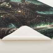 Phantom Pirate Skull – Dark Fantasy Reaper Fleece Sherpa Deken (3/4)