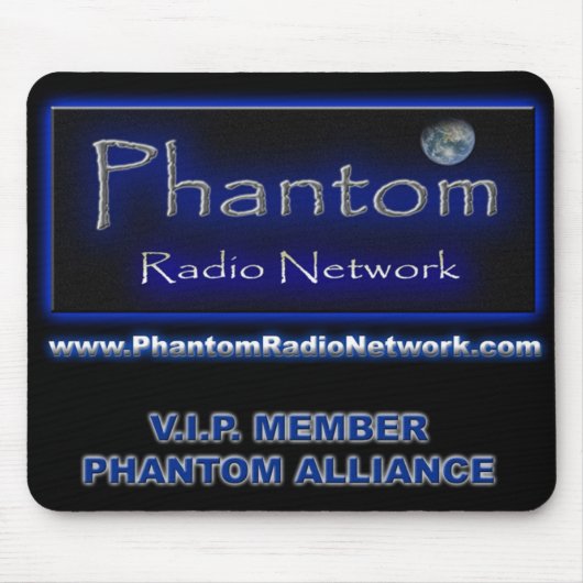 Phantom Radio Mousepad Muismat (Voorkant)