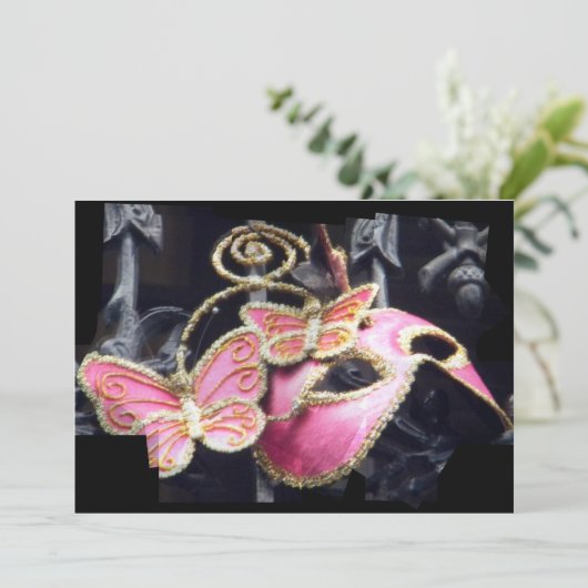 Phantom roze kaart (Staand voorkant)