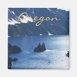 Phantom Ship Crater Lake Oregon Magnet