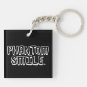Phantom Smile™ merk Sky Square-sleutelhanger Sleutelhanger (Achterkant)