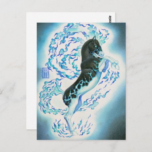 Phantom Steed Briefkaart (Voorkant / Achterkant)