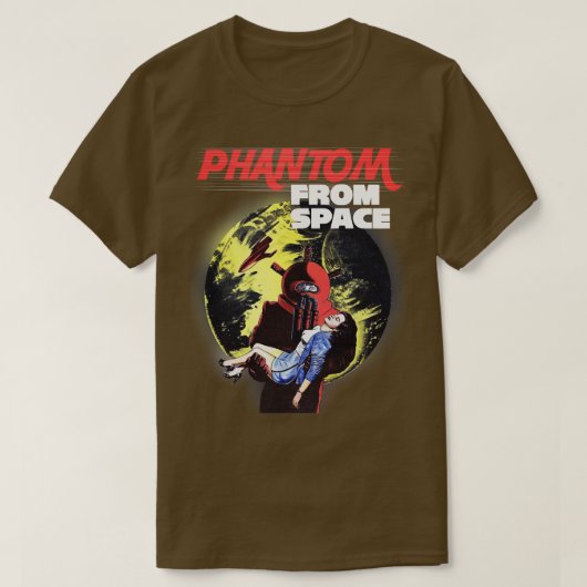 Phantom van Space Cult Classic Horror Fan Art T-shirt (Design voorkant)