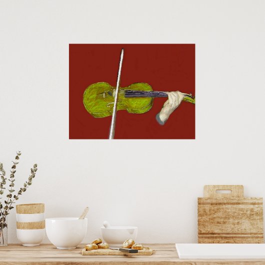 PHANTOM VIOLINIST POSTER (Keuken)