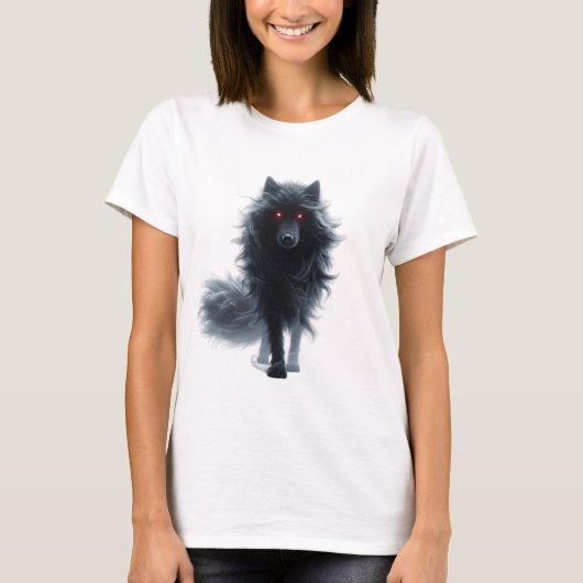 Phantom Wolf - De Schaduwstalker T-shirt (Voorkant)