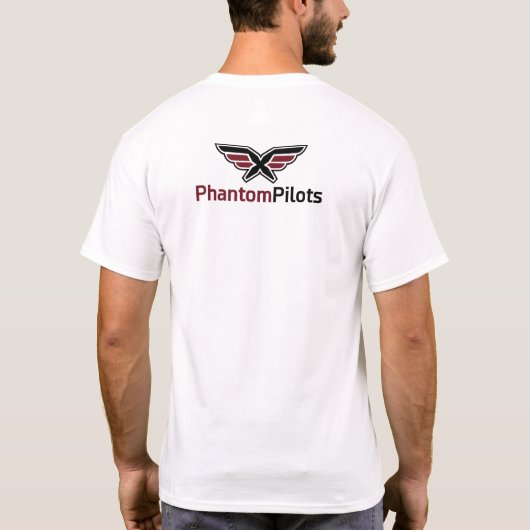 PhantomPilots Officiële T-Shirt (Achterkant)