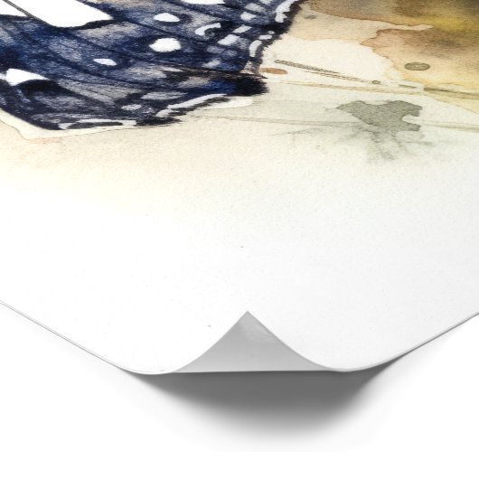 Phaon Crescent Butterfly Art Print Poster (Hoek)