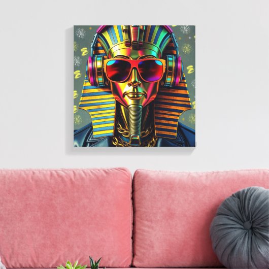 PHARAOH COOL 3 CANVAS AFDRUK (Insitu (Woonkamer))
