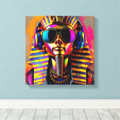 PHARAOH COOL CANVAS AFDRUK (Insitu (Houten vloer))