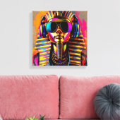 PHARAOH COOL CANVAS AFDRUK (Insitu (Woonkamer))