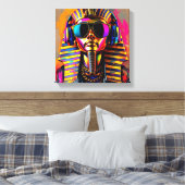 PHARAOH COOL CANVAS AFDRUK (Insitu (Slaapkamer))