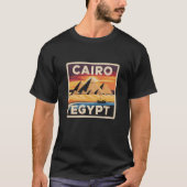 Pharaoh Cultuur Reisontwerp T-shirt (Voorkant)