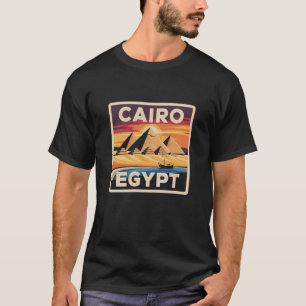 Pharaoh Cultuur Reisontwerp T-shirt