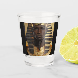 Pharaoh Energy — Ancient African King Modern Art Shot Glas