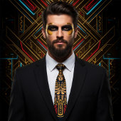 Pharaoh Flex Stropdas