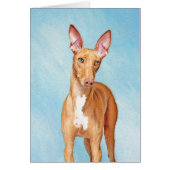 Pharaoh Hond Painting - Cute Original Dog Art (Voorkant)