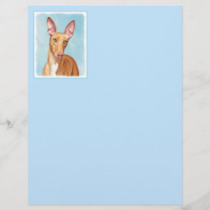 Pharaoh Hond Painting - Cute Original Dog Art