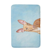 Pharaoh Hond Painting - Cute Original Dog Art Badmat (Voorkant Verticaal)
