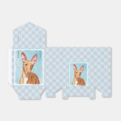 Pharaoh Hond Painting - Cute Original Dog Art Bedankdoosjes (Uitgevouwen)