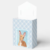 Pharaoh Hond Painting - Cute Original Dog Art Bedankdoosjes (Geopend)