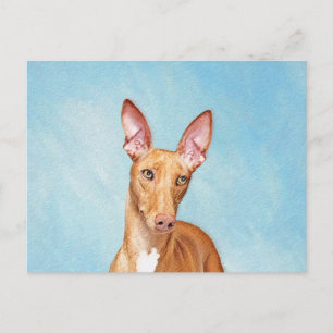 Pharaoh Hond Painting - Cute Original Dog Art Briefkaart