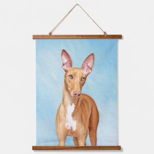 Pharaoh Hond Painting - Cute Original Dog Art Hangend Wandkleed