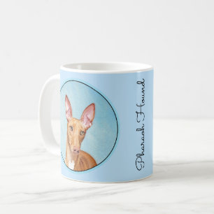 Pharaoh Hond Painting - Cute Original Dog Art Koffiemok
