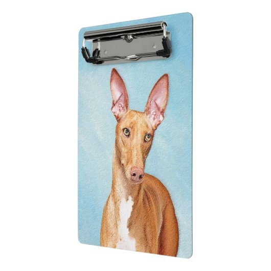 Pharaoh Hond Painting - Cute Original Dog Art Mini Klembord (Angled2)