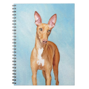 Pharaoh Hond Painting - Cute Original Dog Art Notitieboek