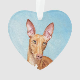Pharaoh Hond Painting - Cute Original Dog Art Ornament