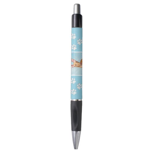 Pharaoh Hond Painting - Cute Original Dog Art Pen (Voorkant Verticaal)