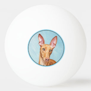 Pharaoh Hond Painting - Cute Original Dog Art Pingpongbal
