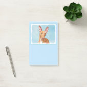 Pharaoh Hond Painting - Cute Original Dog Art Post-it® Notes (Kantoor)