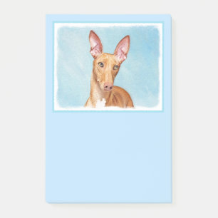 Pharaoh Hond Painting - Cute Original Dog Art Post-it® Notes