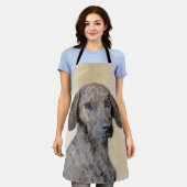 Pharaoh Hond Painting - Cute Original Dog Art Schort (Gedragen)