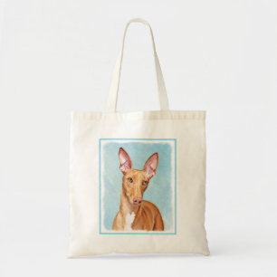 Pharaoh Hond Painting - Cute Original Dog Art Tote Bag
