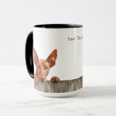 Pharaoh Hound Dog Mok (Voorkant links)