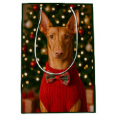 Pharaoh Hound Holiday  Medium Cadeauzakje (Voorkant)