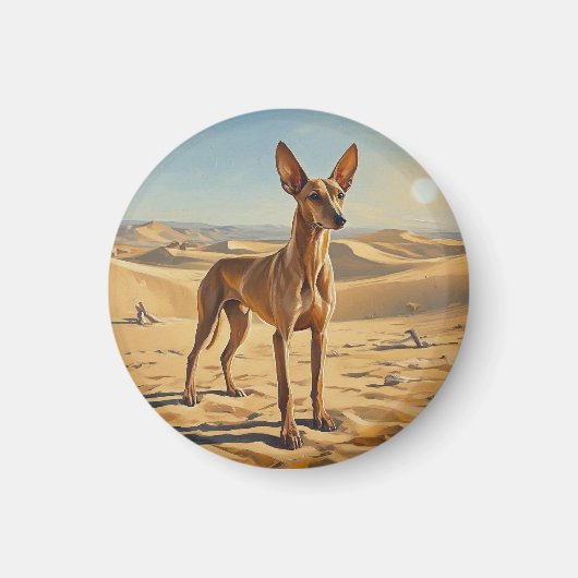 Pharaoh Hound Magneet (Voorkant)