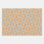 Pharaoh Hound Schilderen Kastanje Originele Hond K Inpakpapier Vel (Voorkant 3)