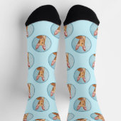 Pharaoh Hound Schilderen Kastanje Originele Hond K Sokken (Top)