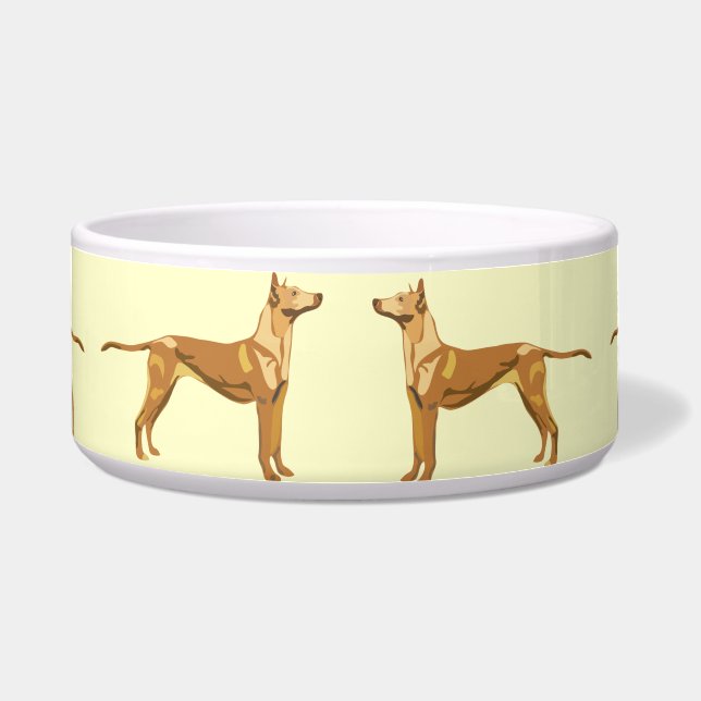 PHARAOH HOUND VOERBAKJE (Voorkant)