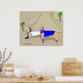 Pharaoh Hounds Poster (Keuken)