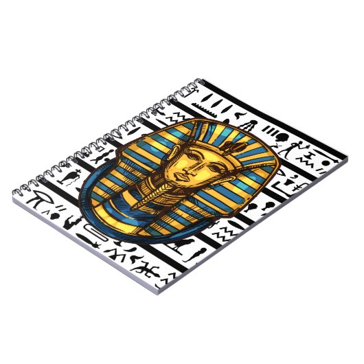 Pharaoh of Egypt Notebook / Caderno Faraó do Egito Notitieboek (Linkerzijde)